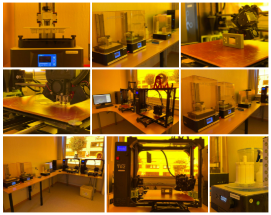 3D printing room for biosensors