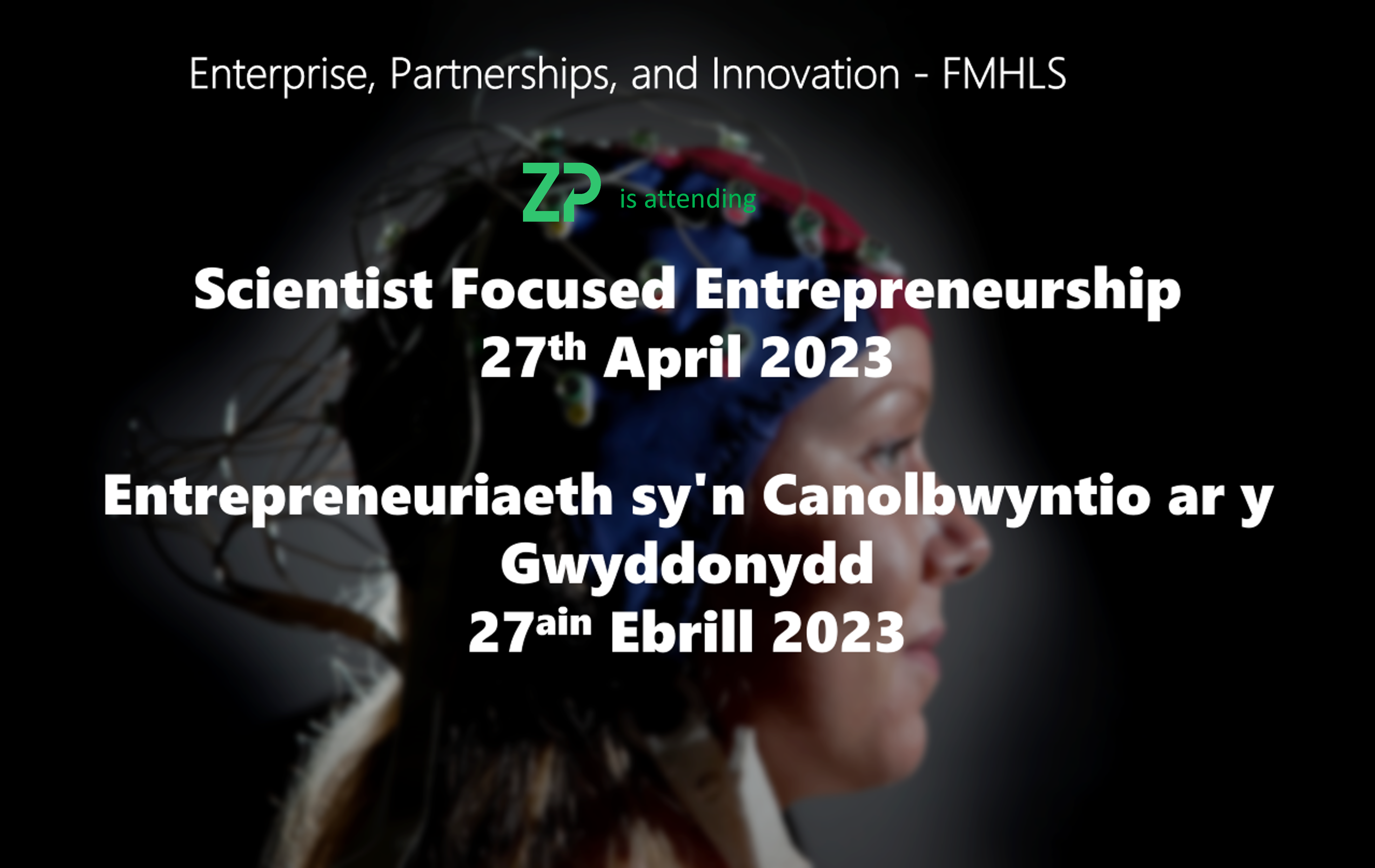 ZP Speaking at Scientist Focused Entrepreneurship