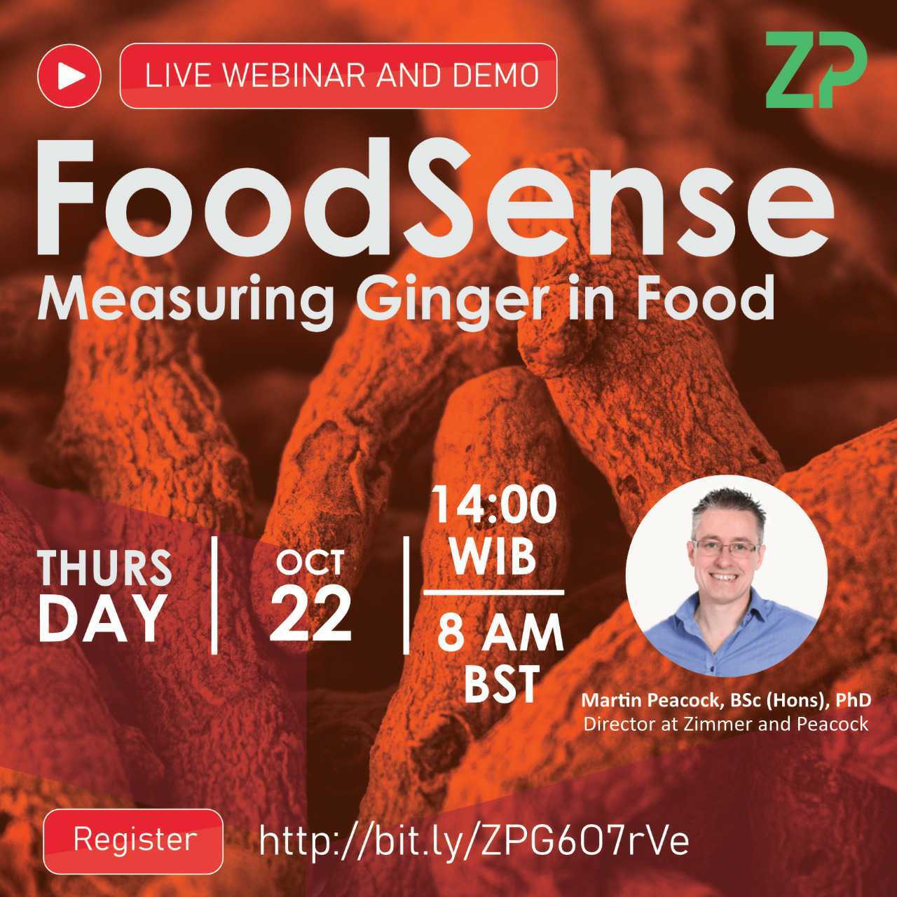 Measuring Ginger and Spices in Food