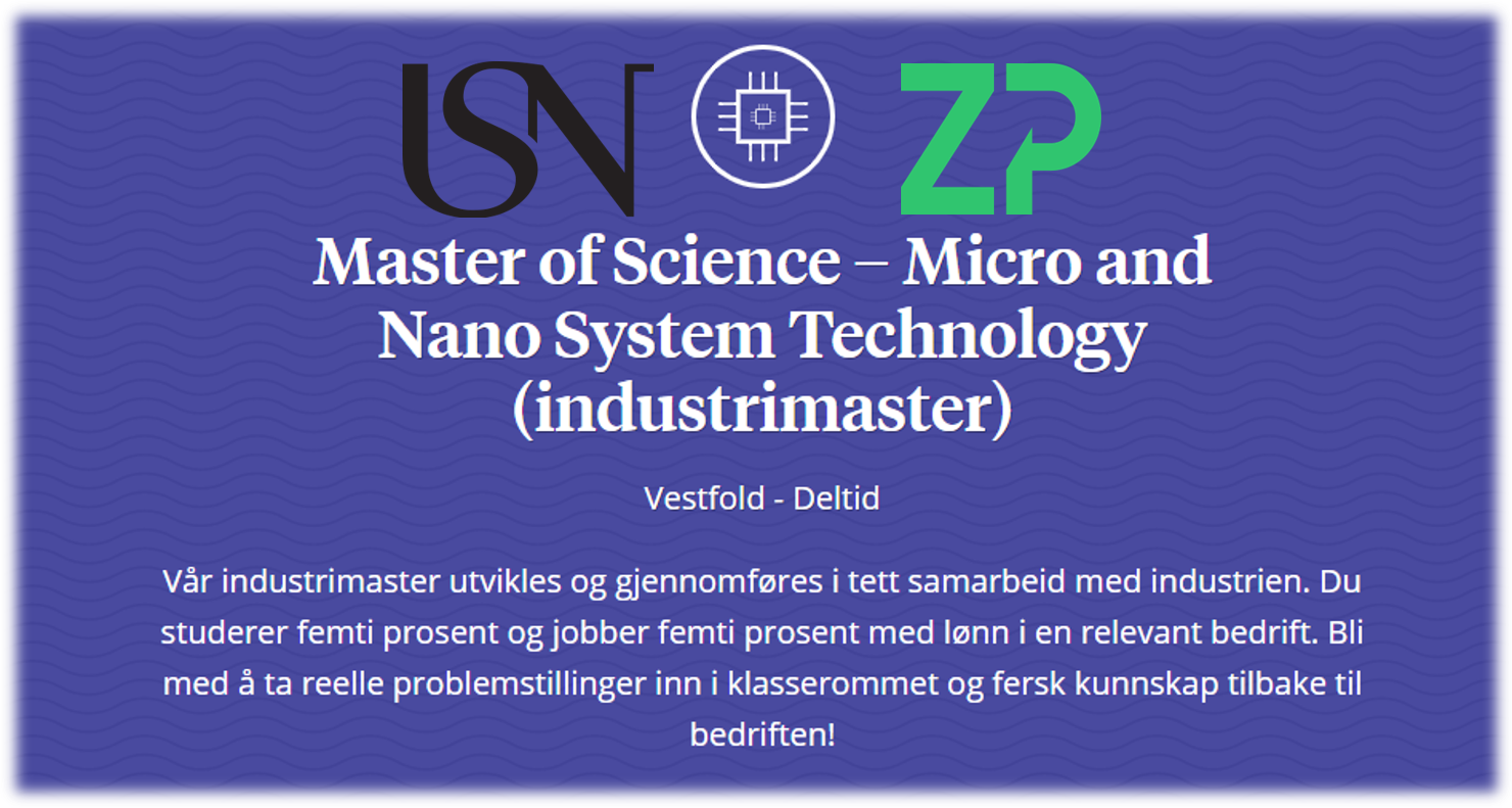 Industrial Masters at Zimmer and Peacock