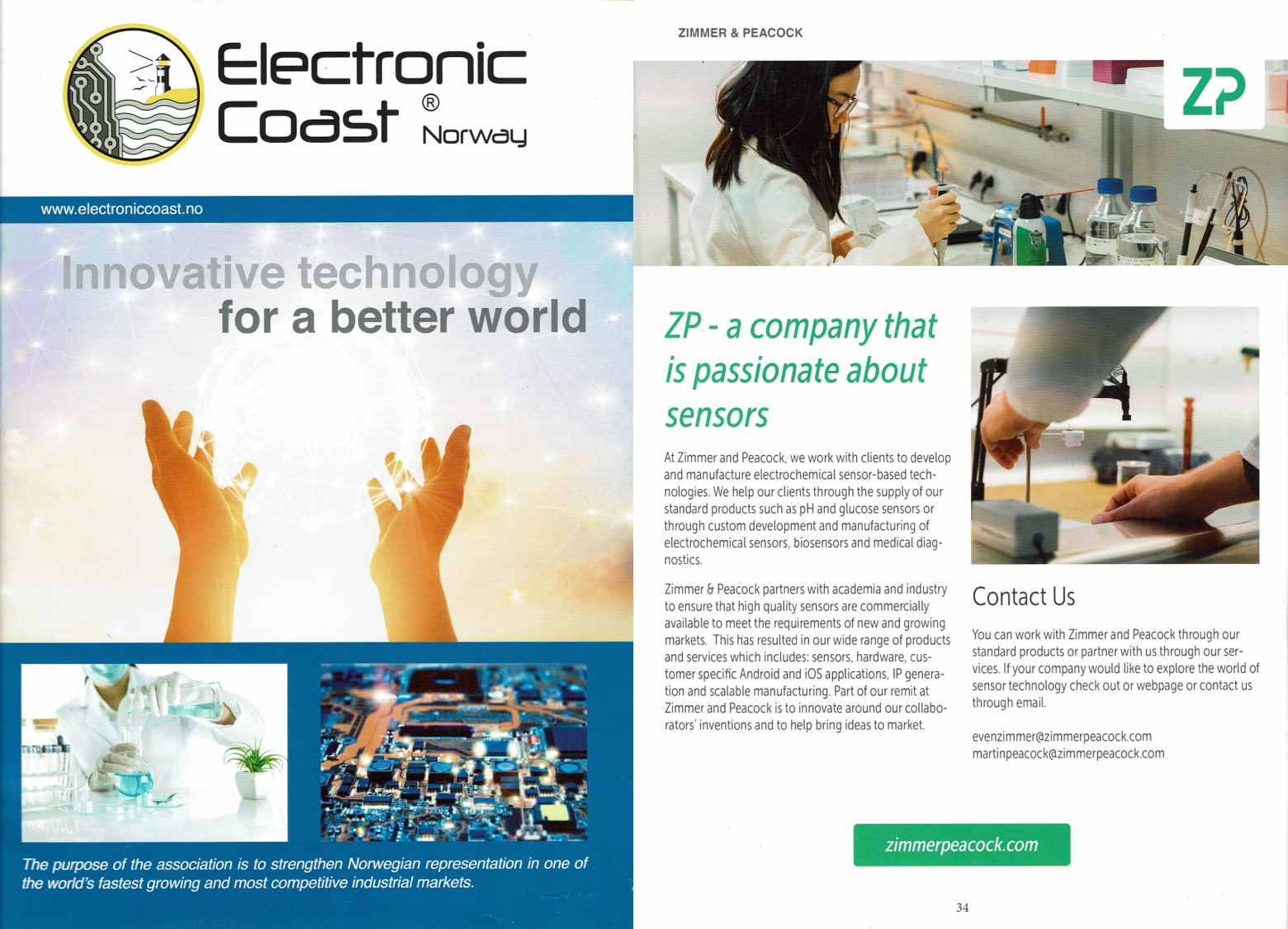 ZP featured in Norway Electric Coast Magazine