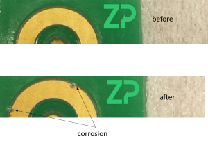 Printed Circuits Boards as electrochemical sensors