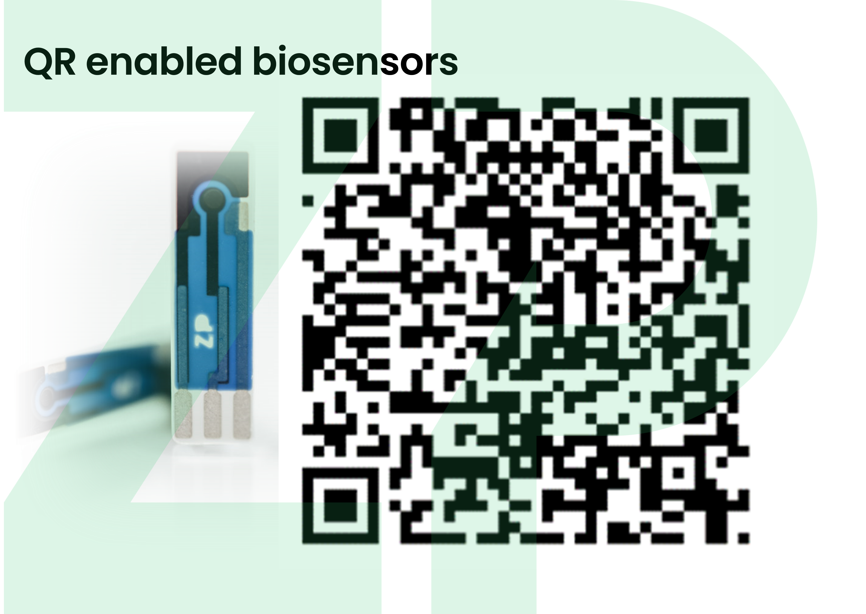 QR enabled biosensors