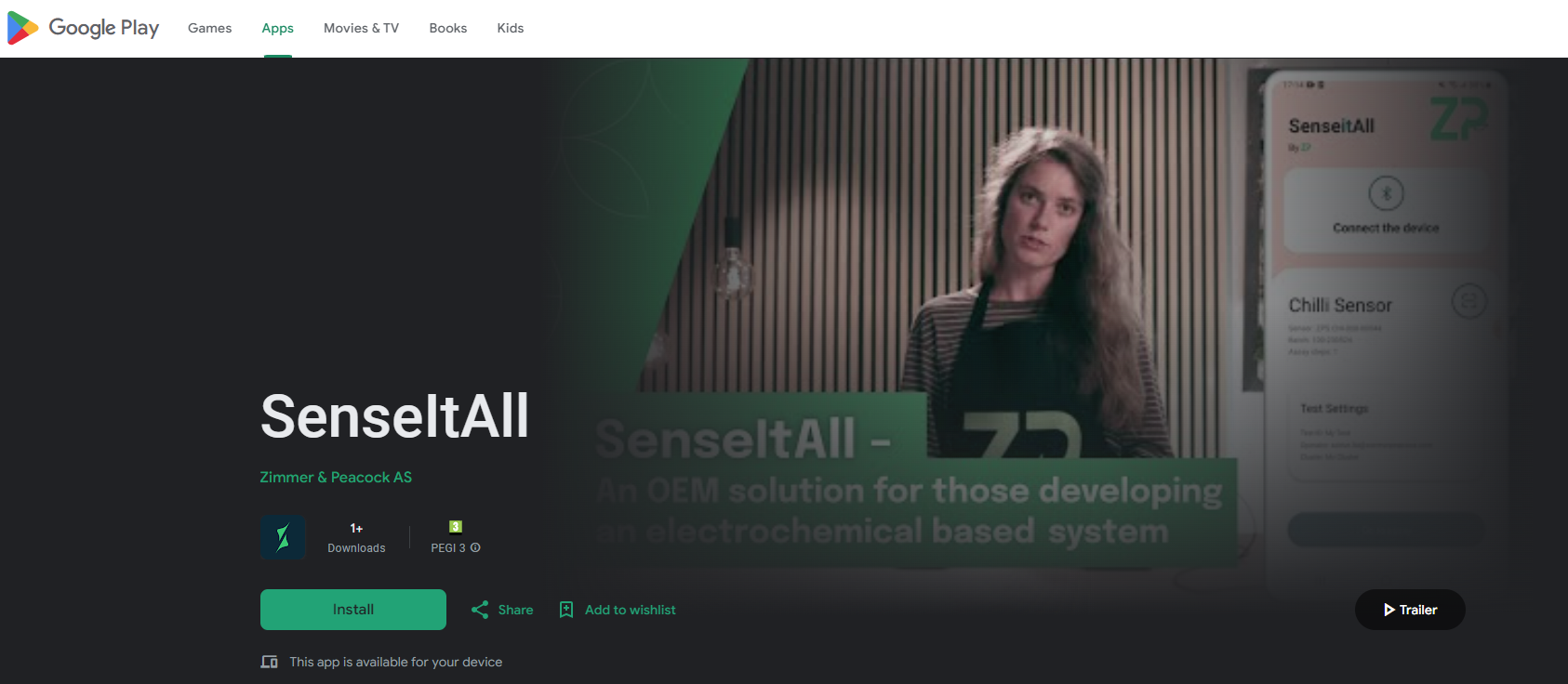 SenseItAll (SIA) on Google Play Store