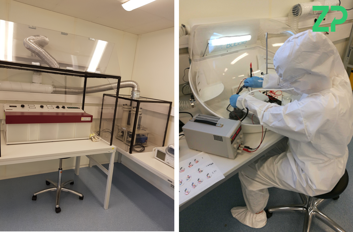 ZP - fully functional clean room