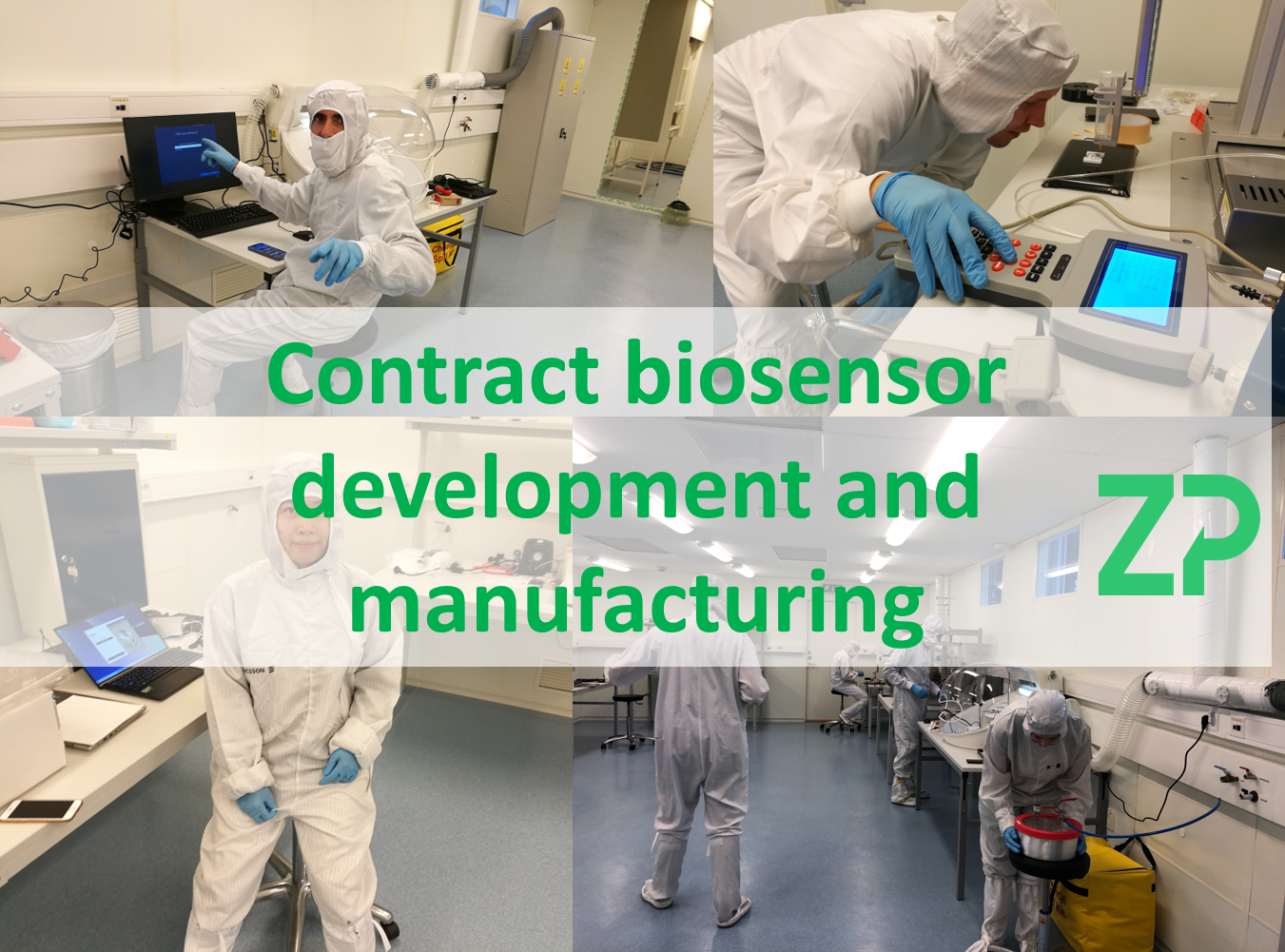 Class 7 Clean Room - Contract biosensor/IVD development and manufacturing