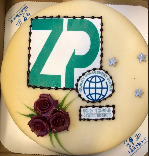 Well deserved celebration cake