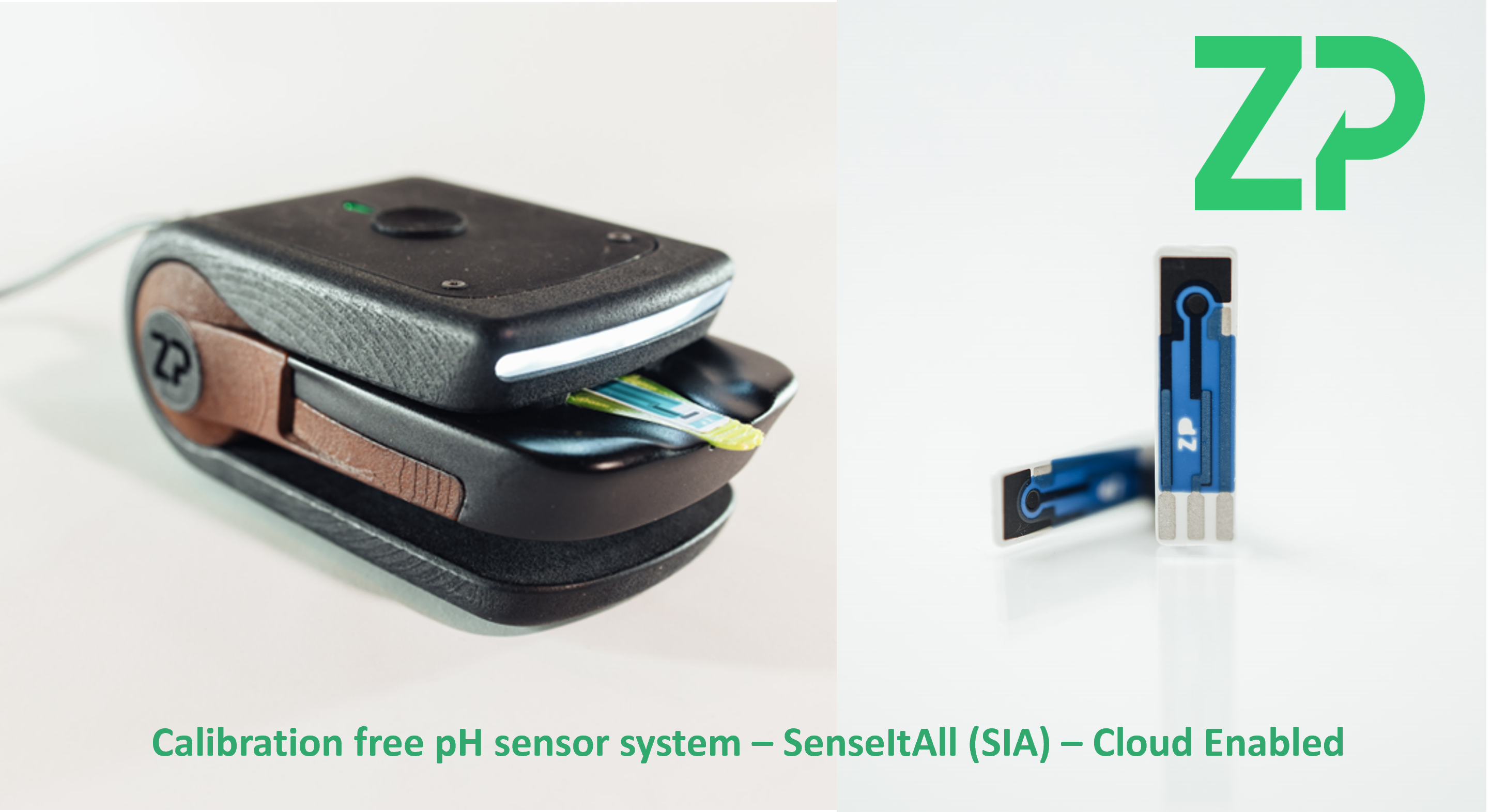 Calibration free pH solution from ZP