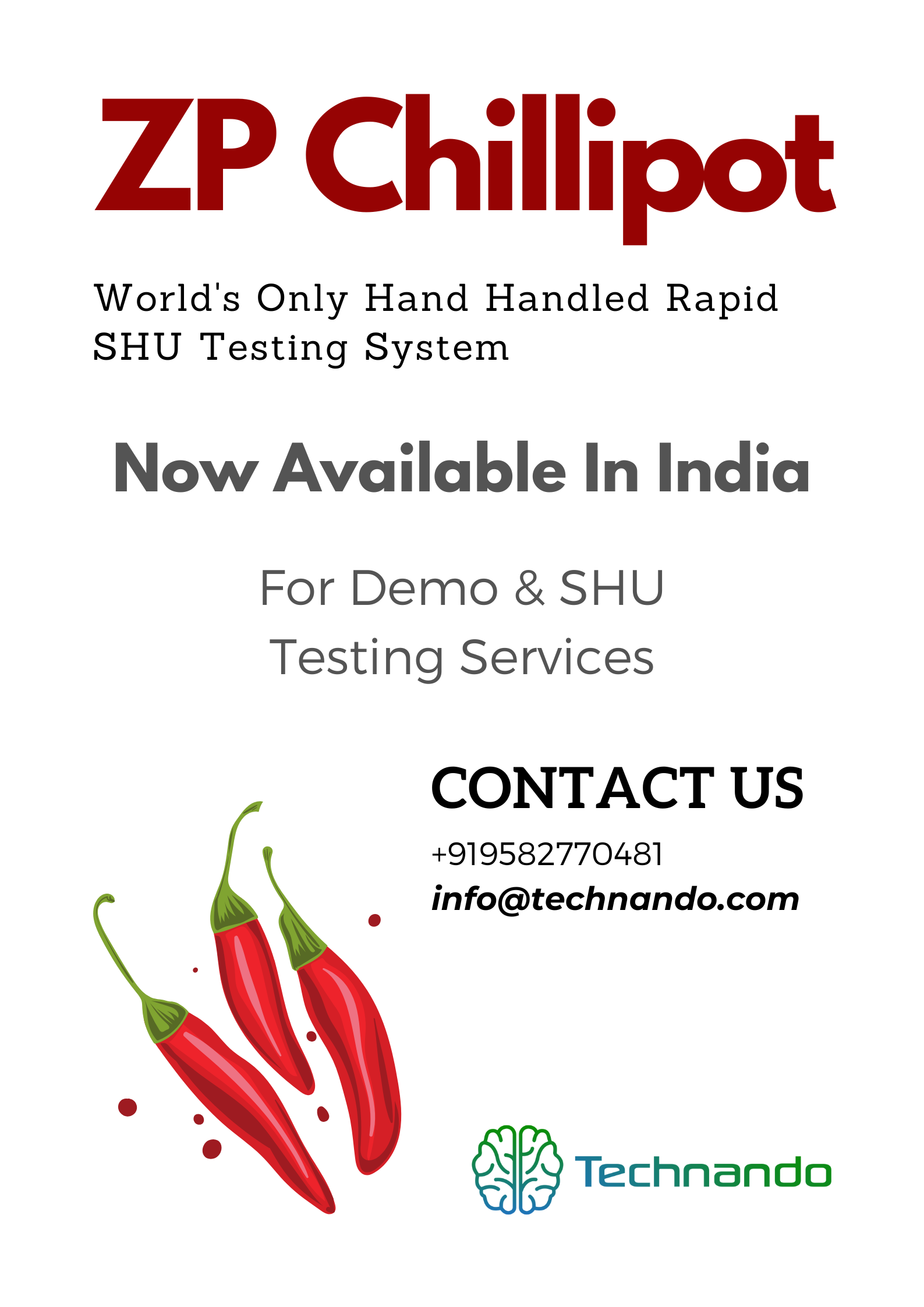 ZP Chilli Sensor available in India