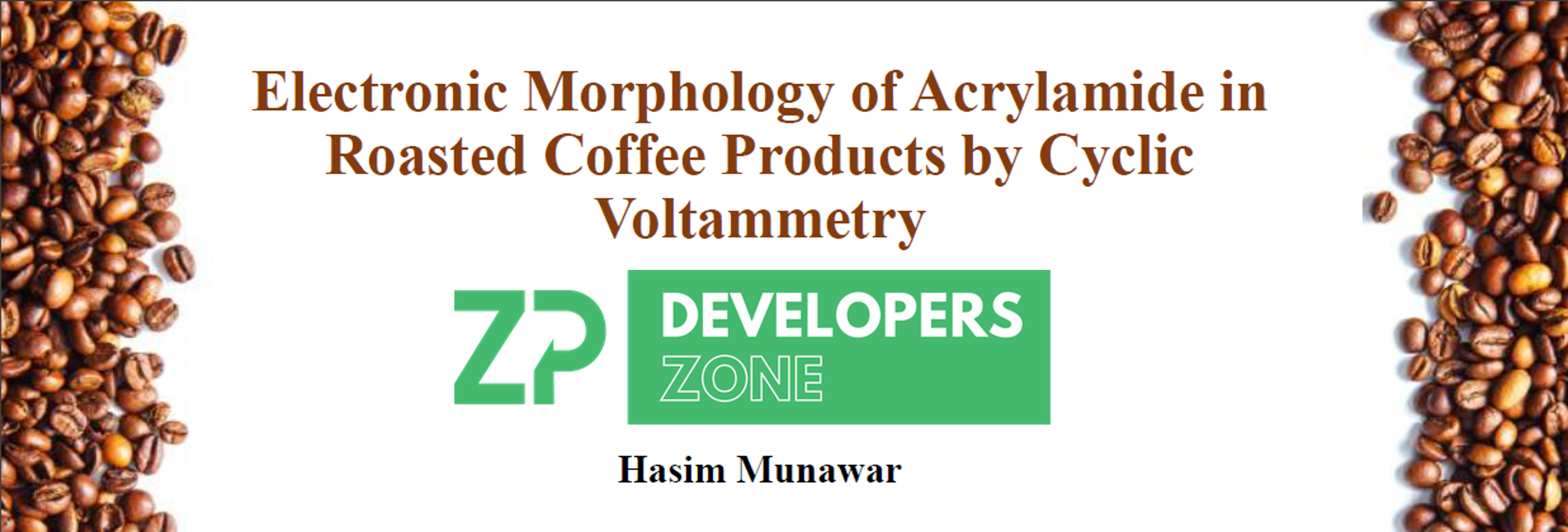 Acrylamide analysis in Roasted and Instant Coffee