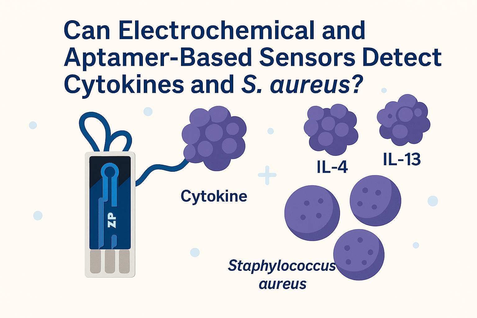 Can Electrochemical and Aptamer‑Based Sensors Detect Cytokines and S. aureus