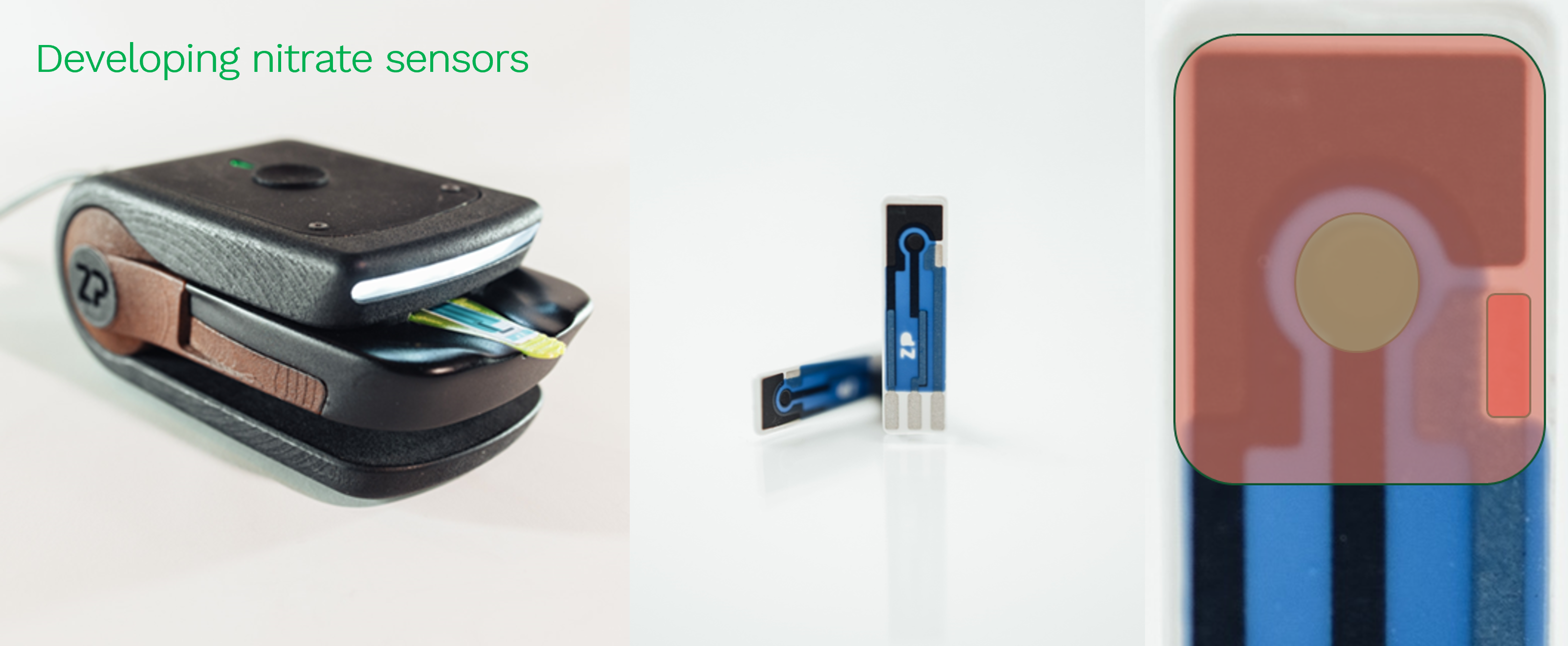 Commercializing: Ink jetted soil nitrate sensors into products