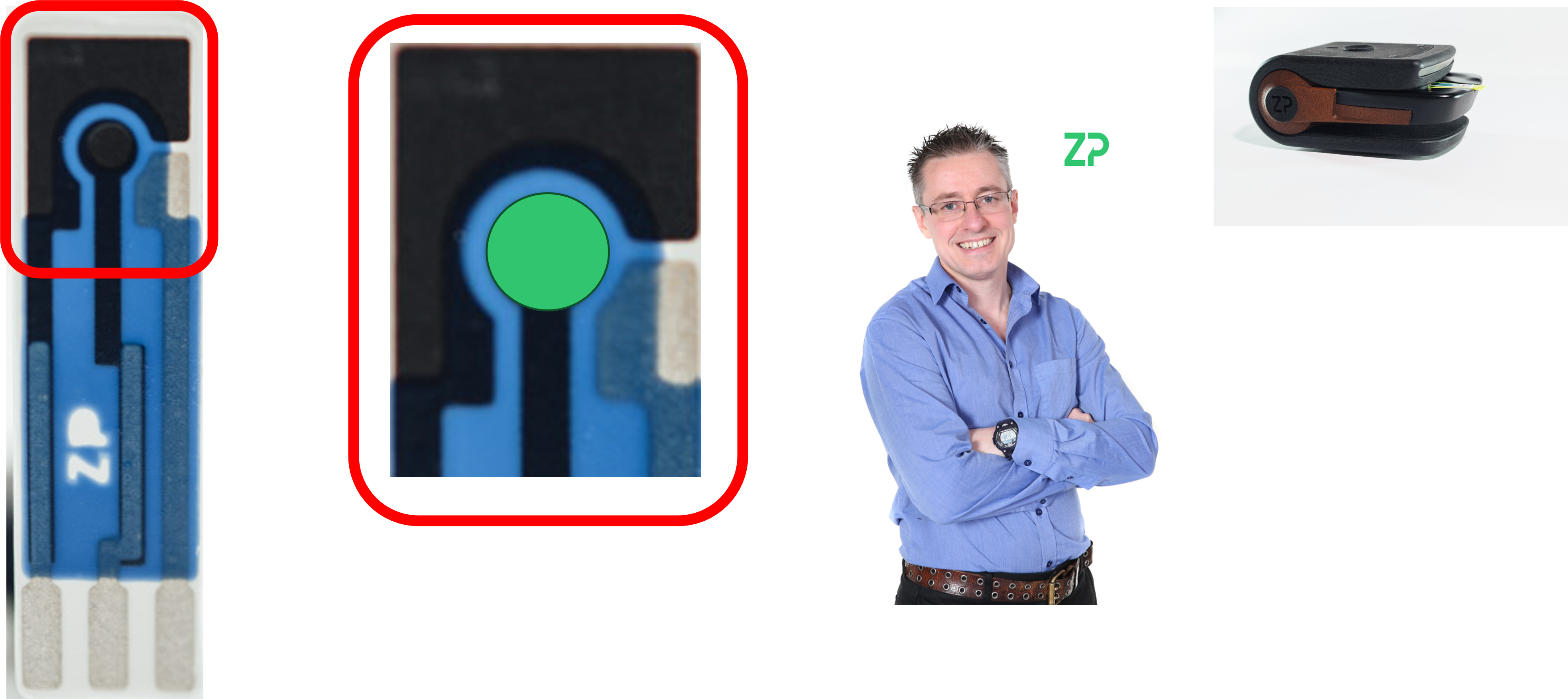 Drop casting onto a screen printed carbon electrode