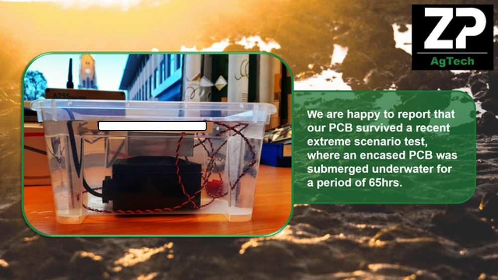 Electronics underwater 65 hours