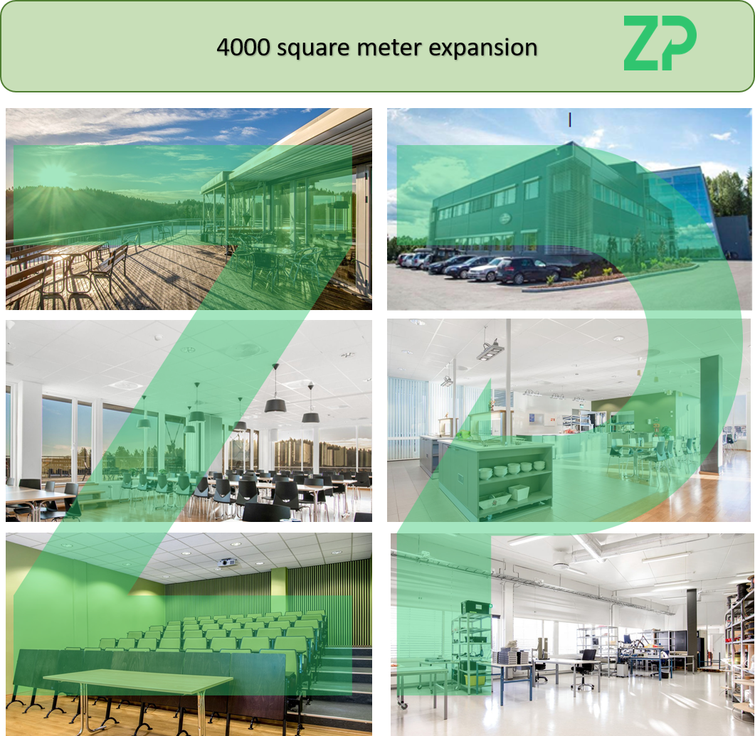 New 4000 square meter facility