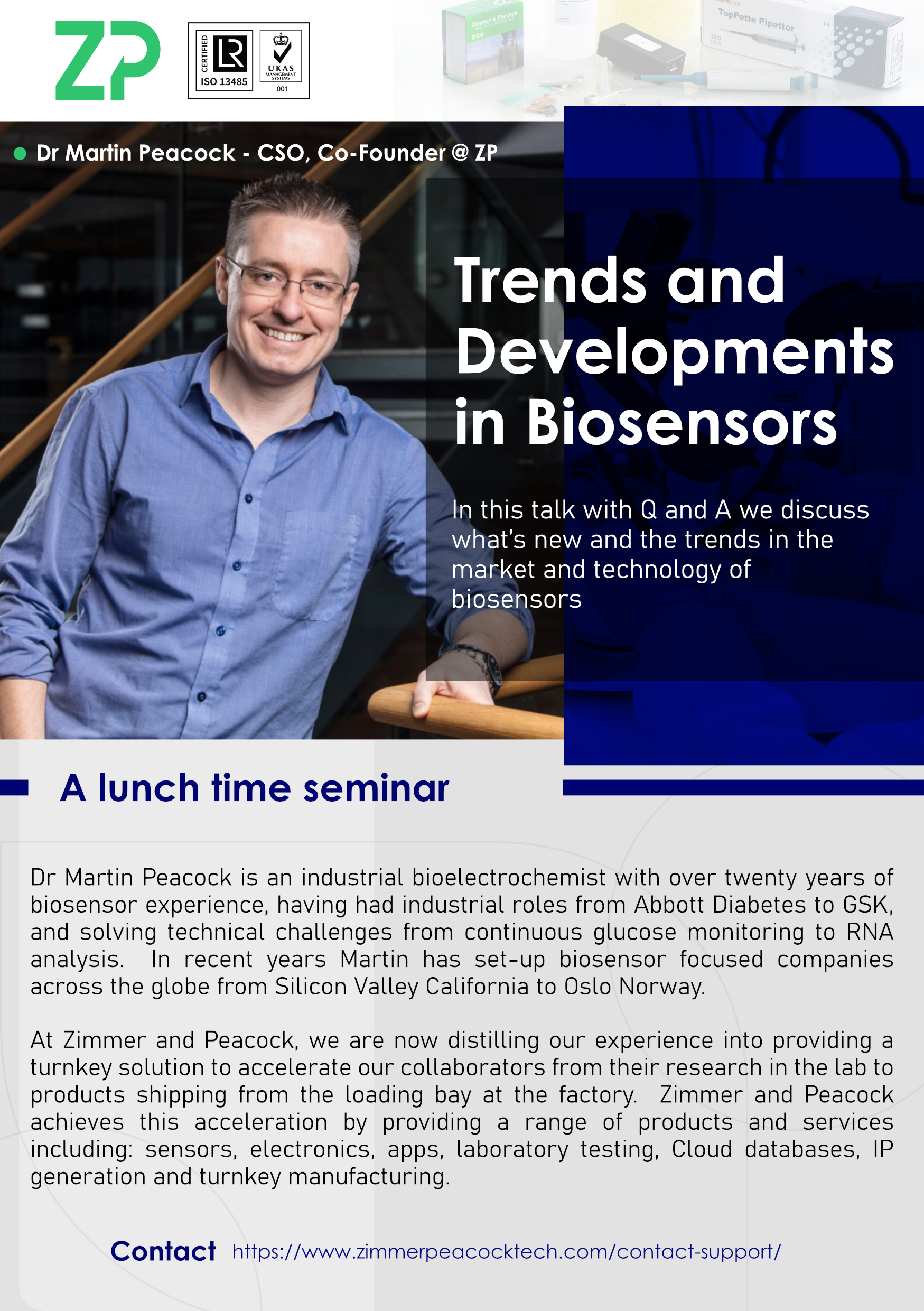 Trends and Developments in Biosensors