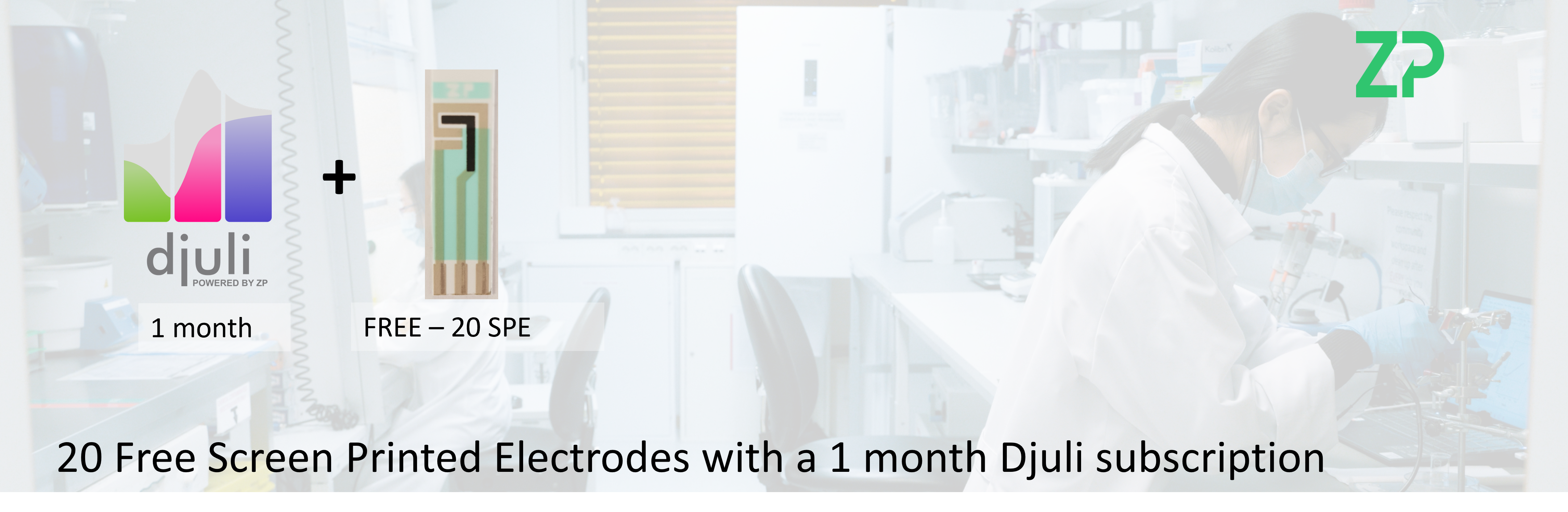 Free 20 screen printed electrodes from ZP