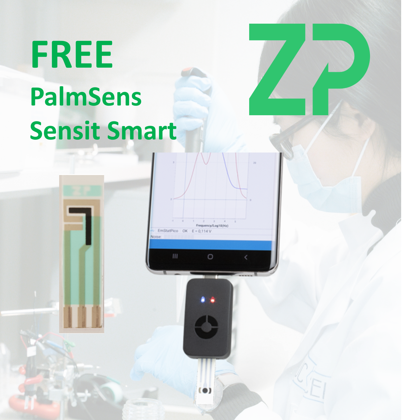 Free PalmSens Sensit Smart and a pack of 200 SPEs with Djuli subscription