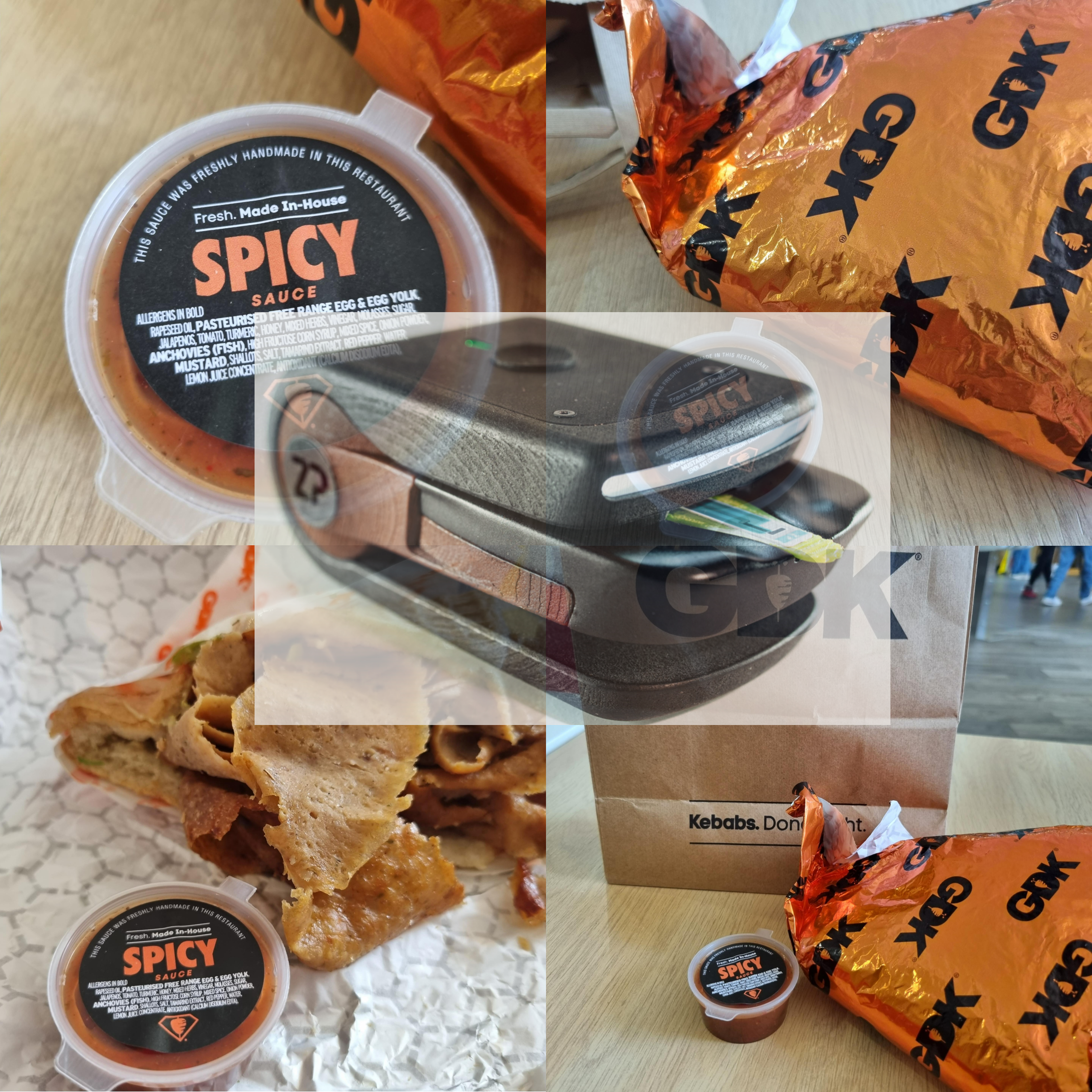 SHU of Spicy Sauce from German Doner Kebab