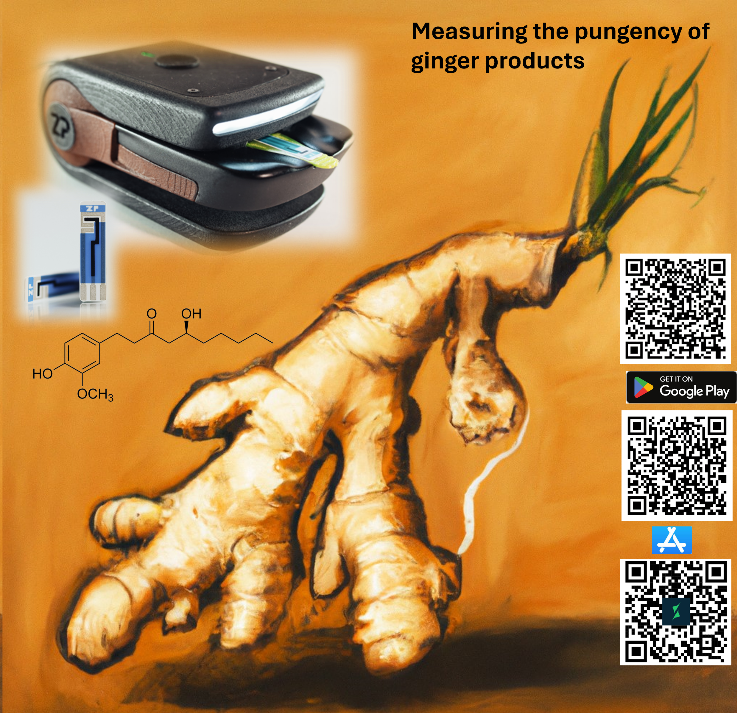Measuring the pungency of ginger shots