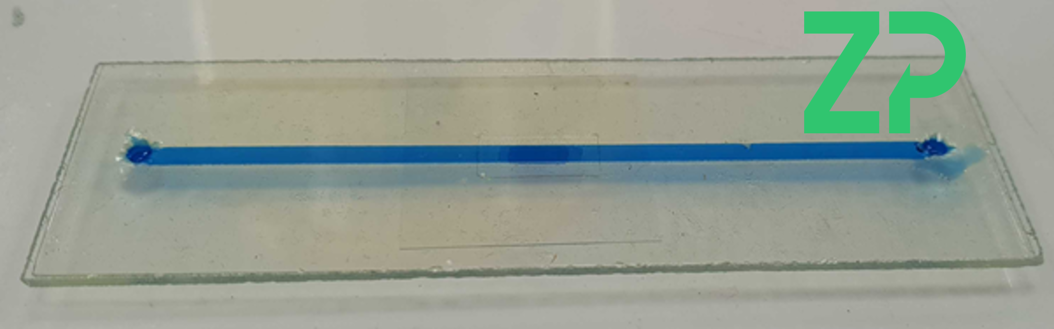 Optically transparent microfluidic channels