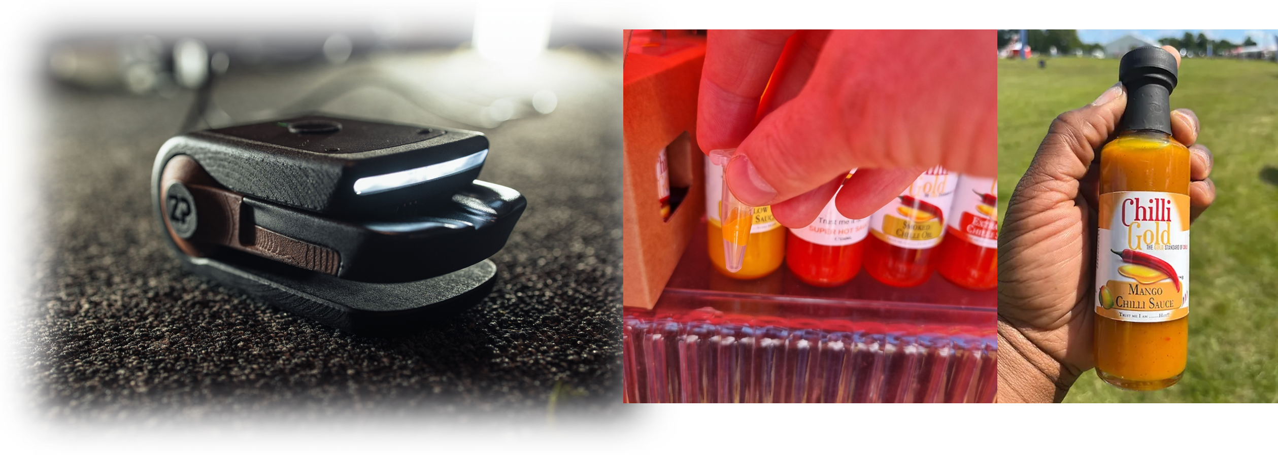 Testing Chilli Gold Sauce