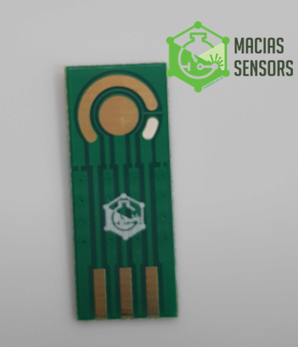 PCB biosensors with silver/silver chloride reference electrode