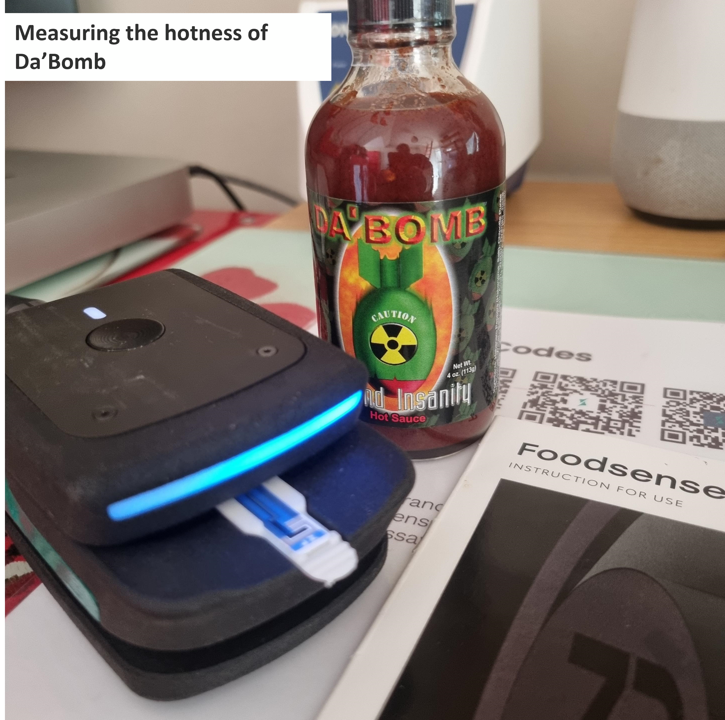 We did it we measured the Scoville Heat Units of Da'Bomb