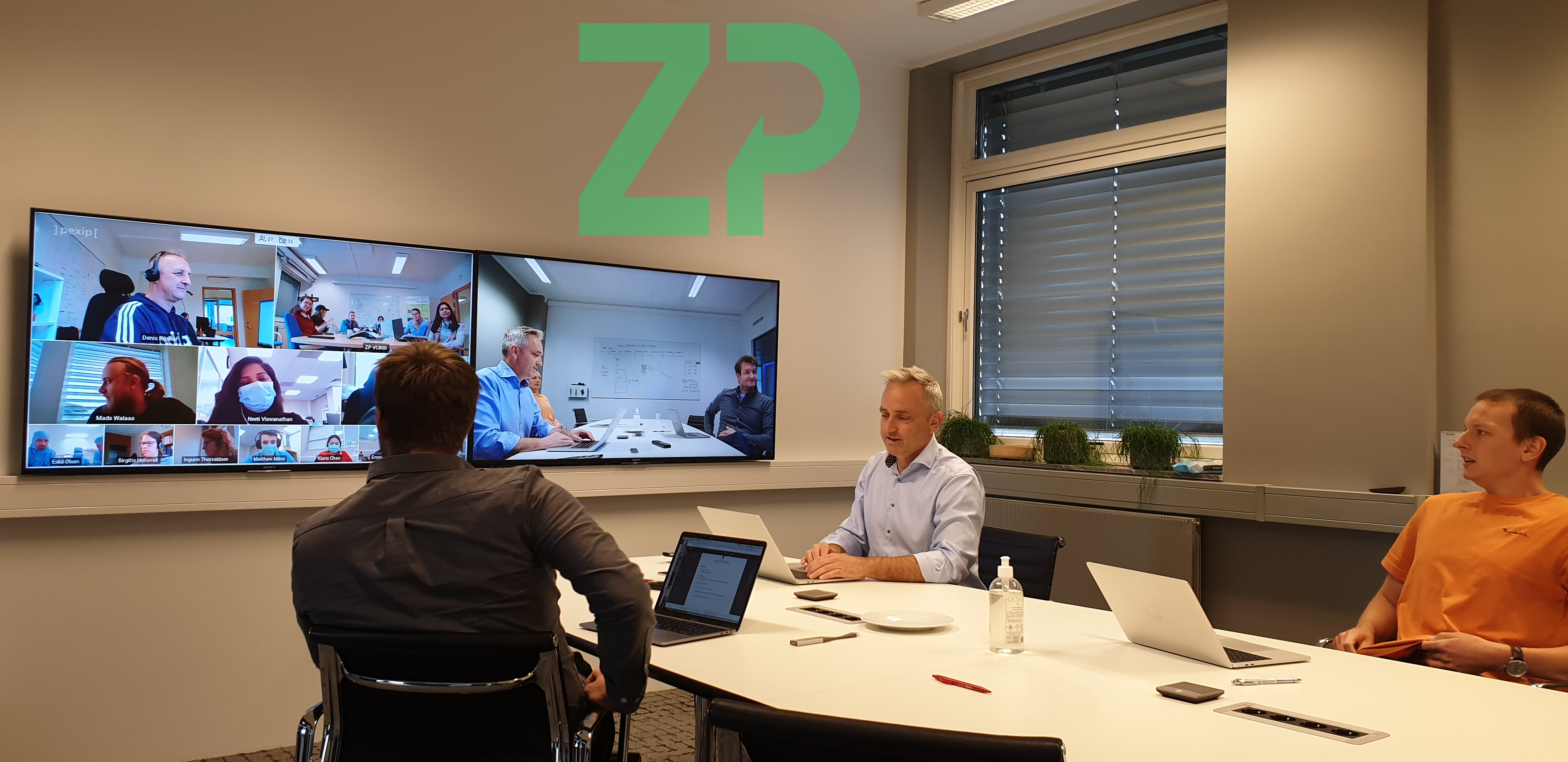 ZP online conferencing rooms