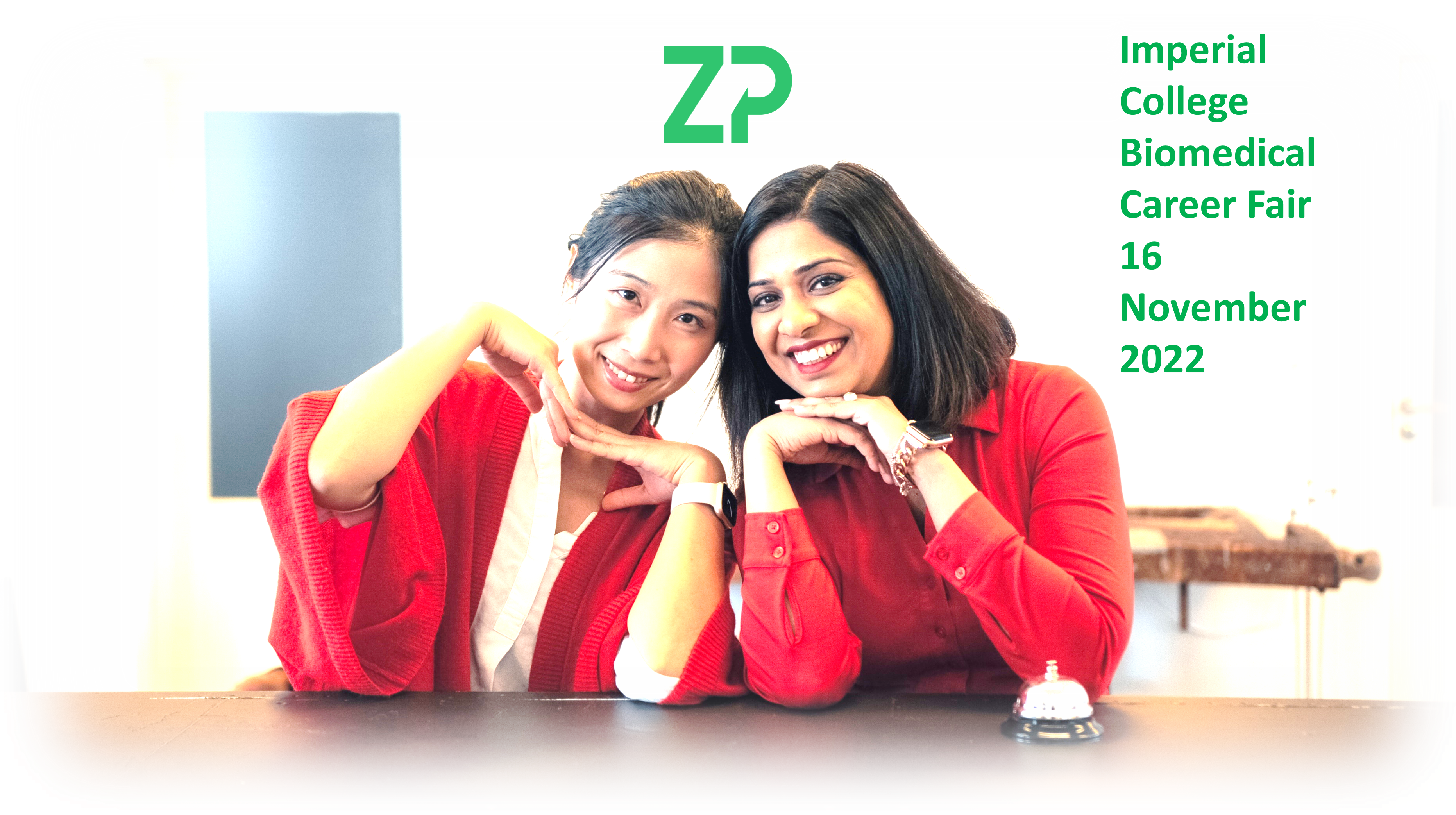 ZP at Imperial College Biomedical Careers Fair 16 November 2022