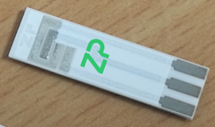 nickel screen printed electrode