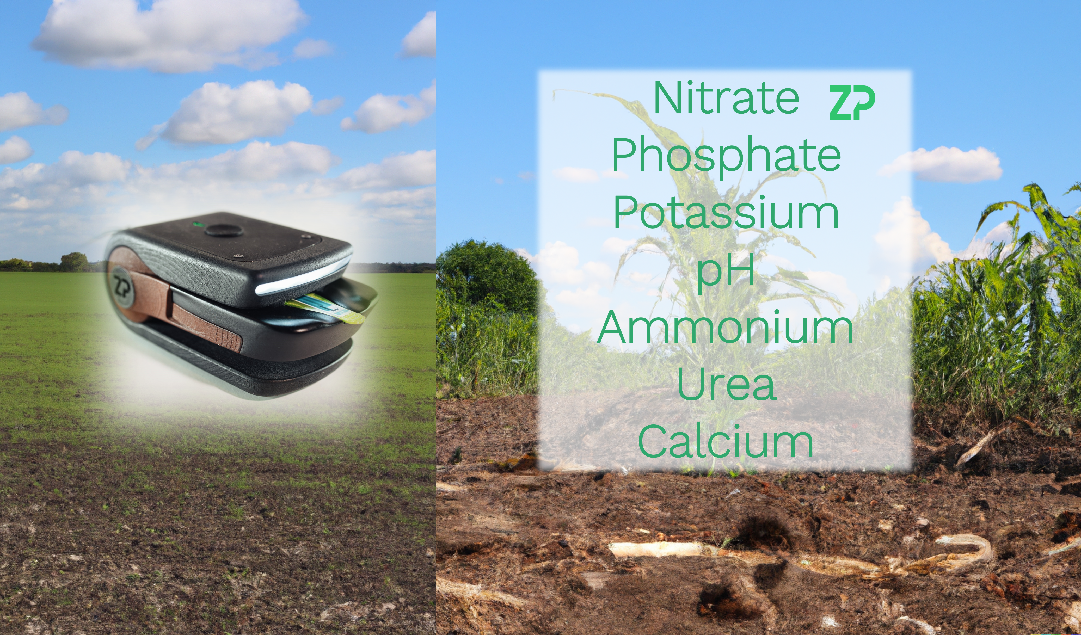 Spot testing of soil nutrients