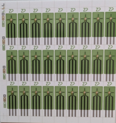 Screen printed electrodes resistant to organic solvents 2024