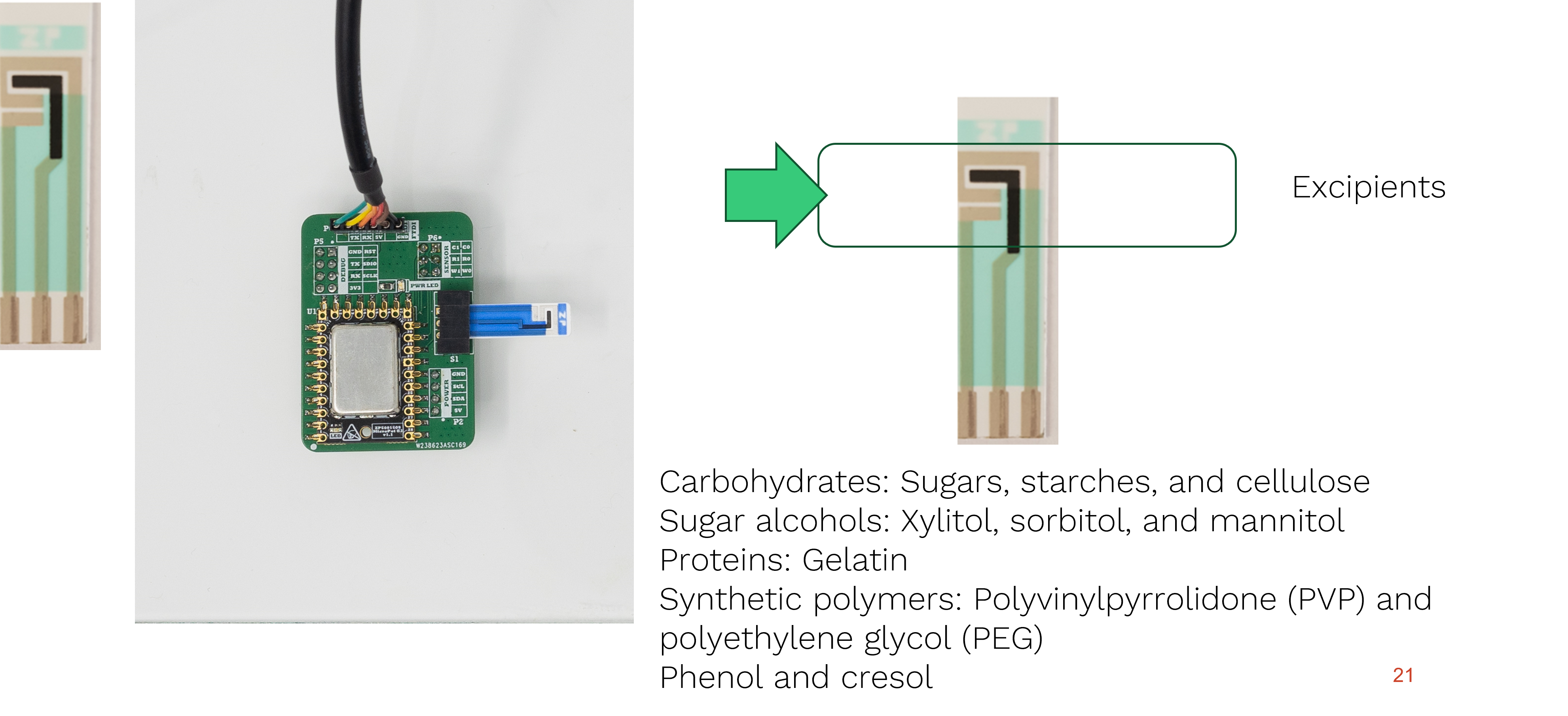 Measuring the pH of pharmaceuticals and the leaching of materials
