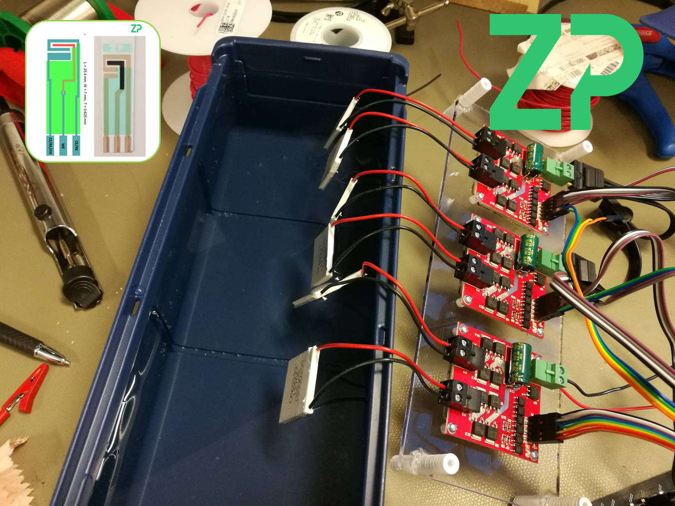 Biosensor temperature control