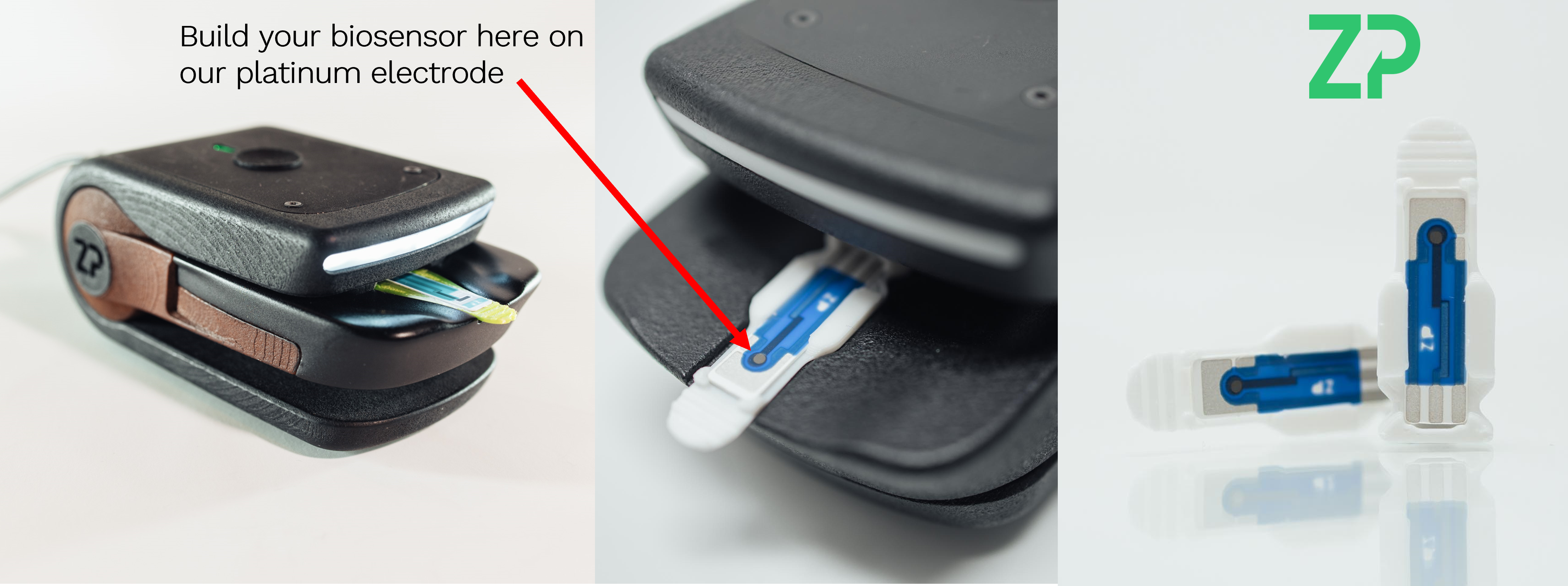 Potentiostat and platinum screen printed electrode combination for sensor developers