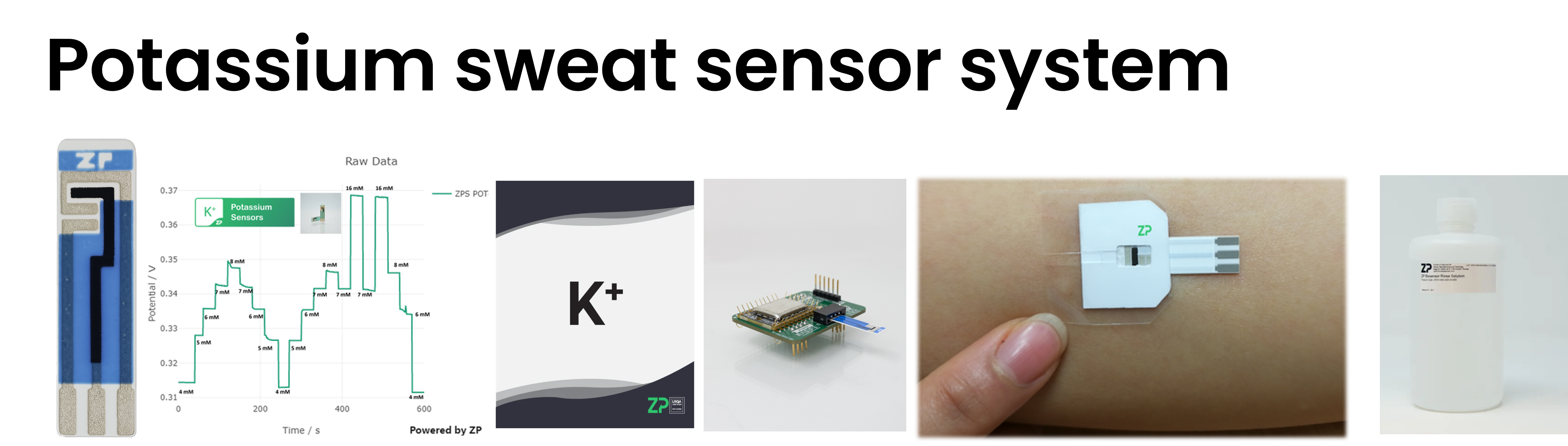 Potassium sweat sensor system