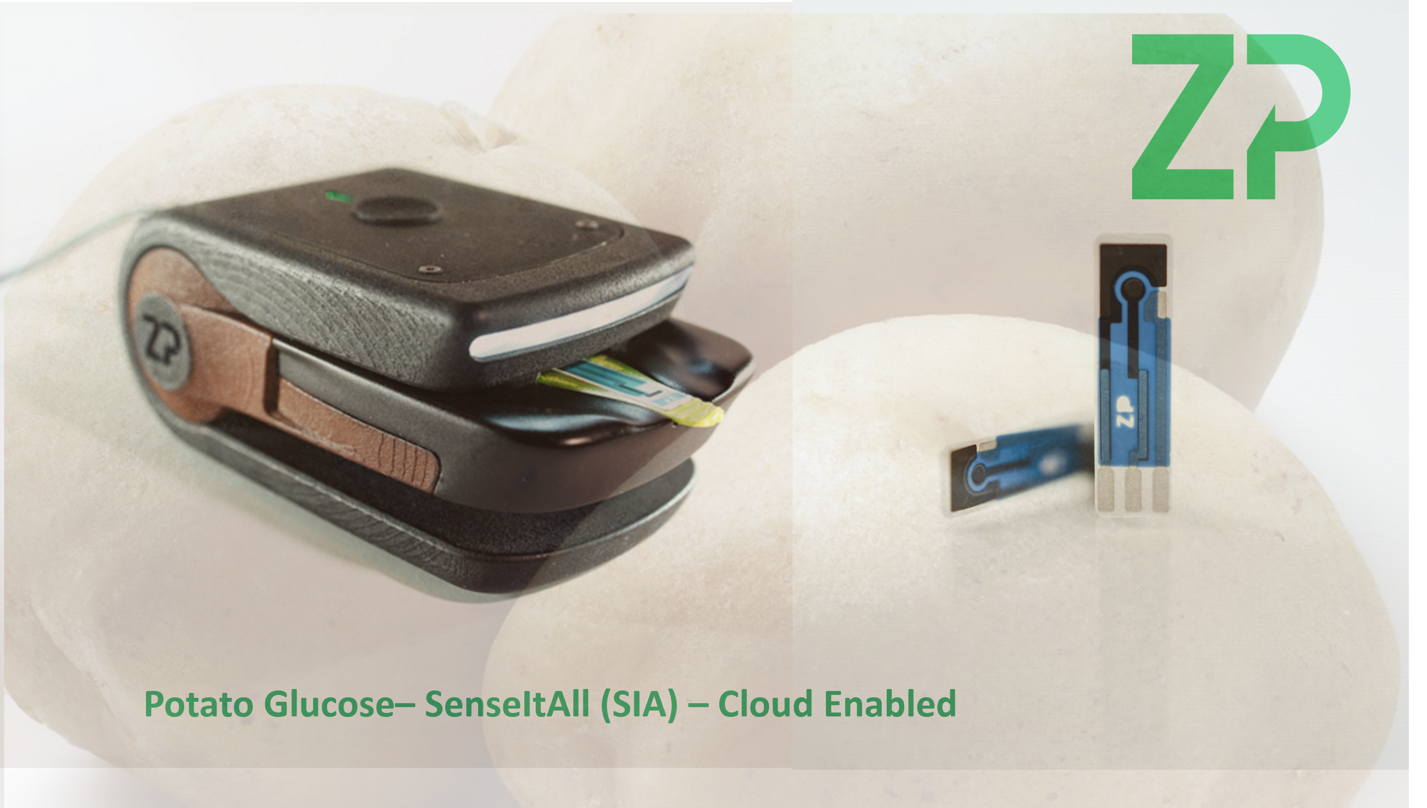 Cloud enable measurement of sugars/glucose in potatoes