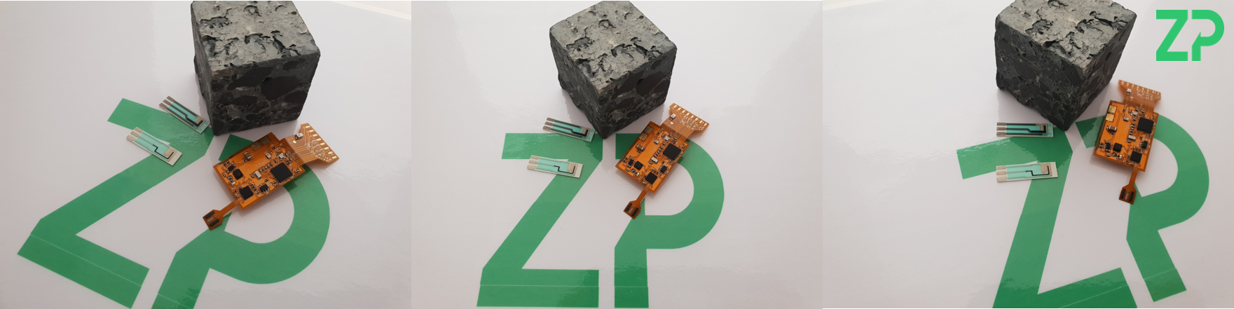ZP sensors for concrete and concrete related applications