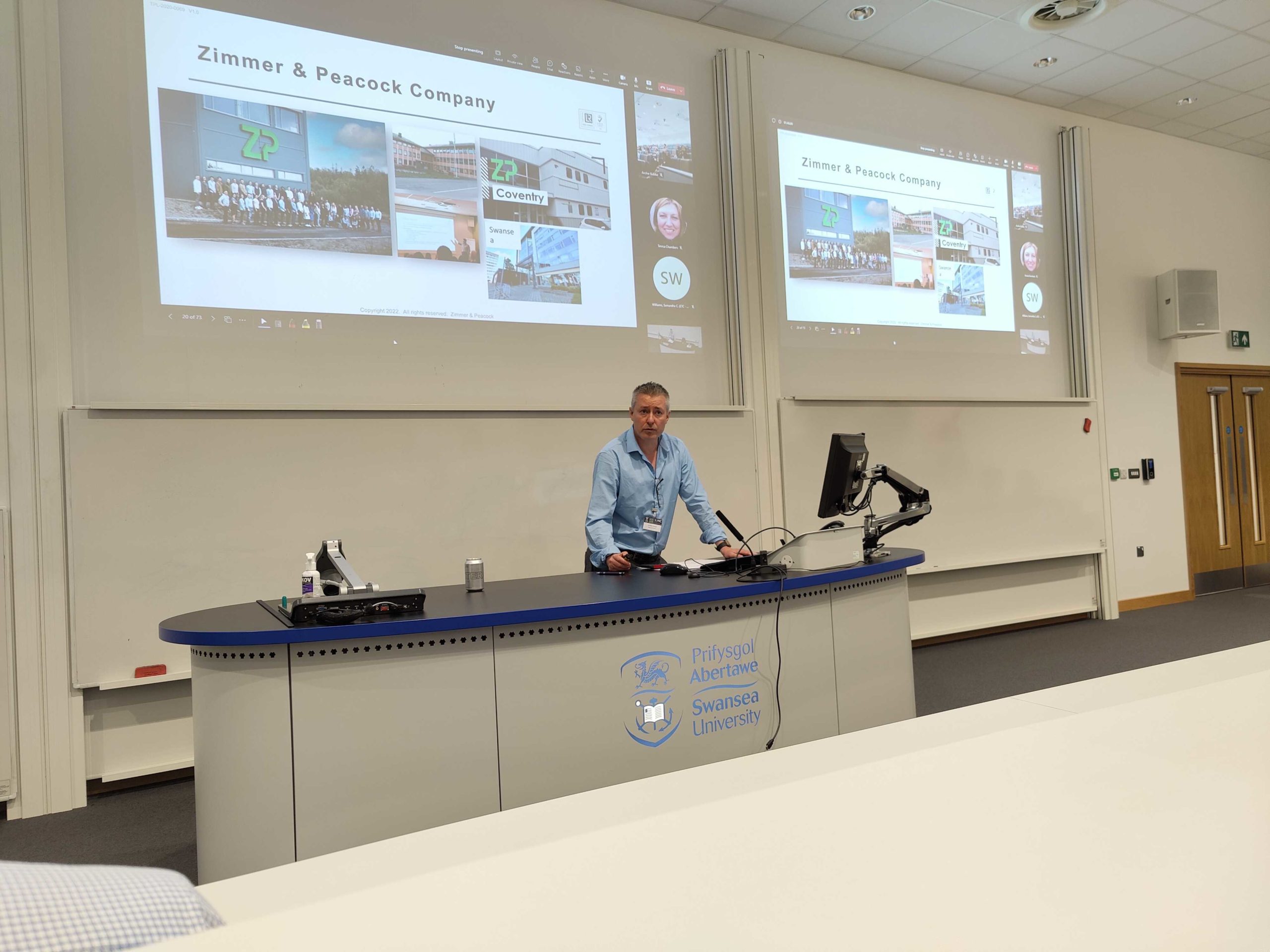 ZP speaking at Swansea University - Smart Award Conference
