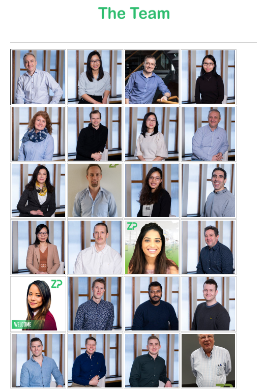 The many faces of ZP