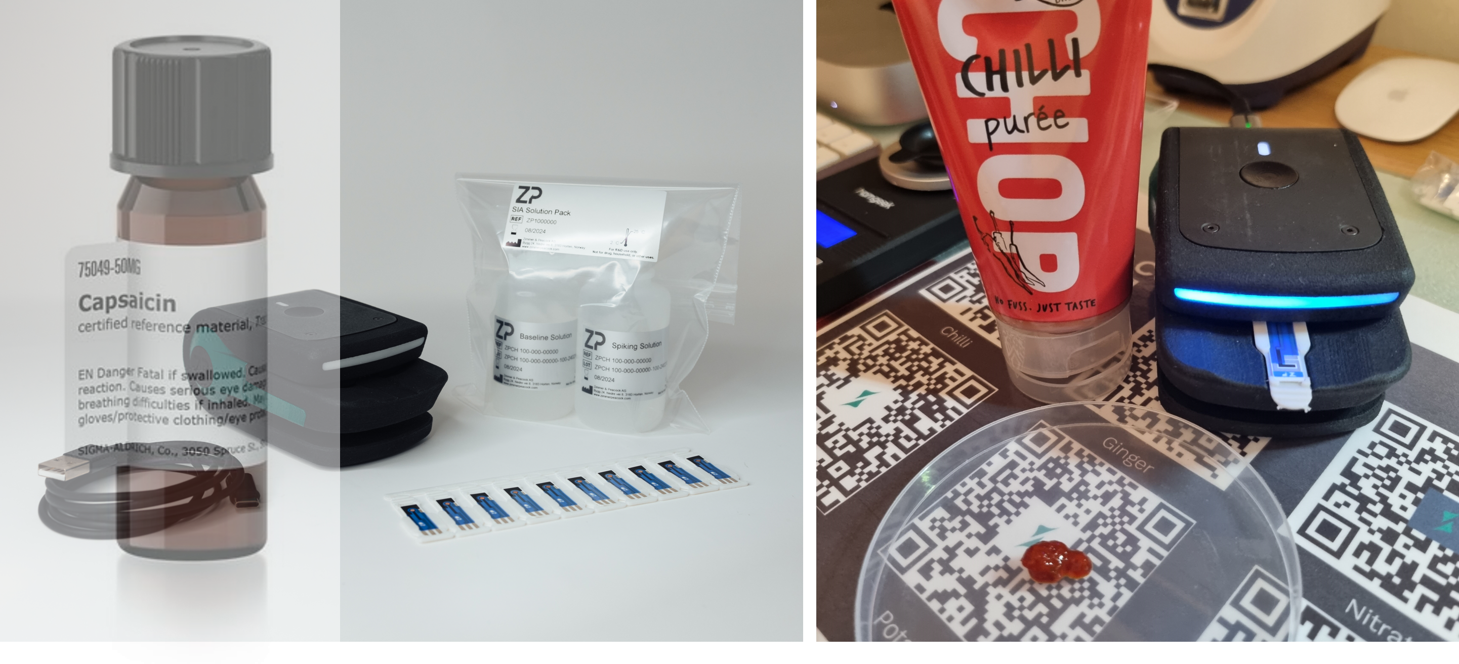 Testing pure capsaicin