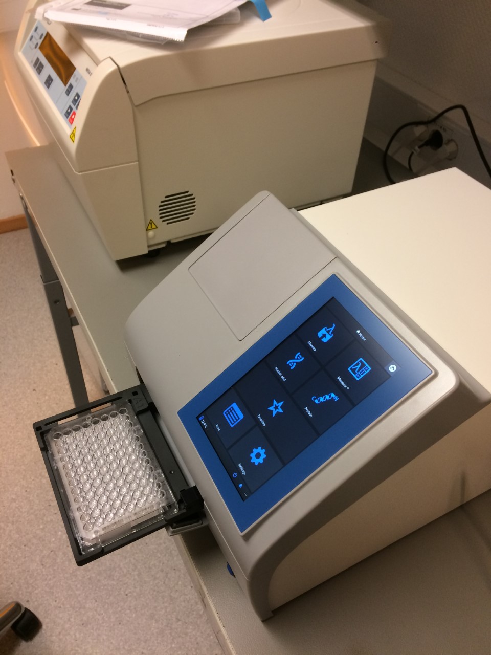 New plate reader installed @ZP