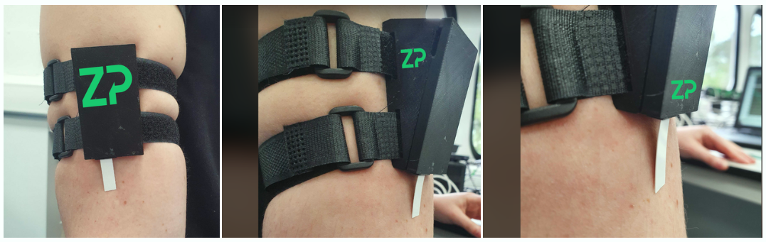 Wearable, Sweat Sensing from ZP