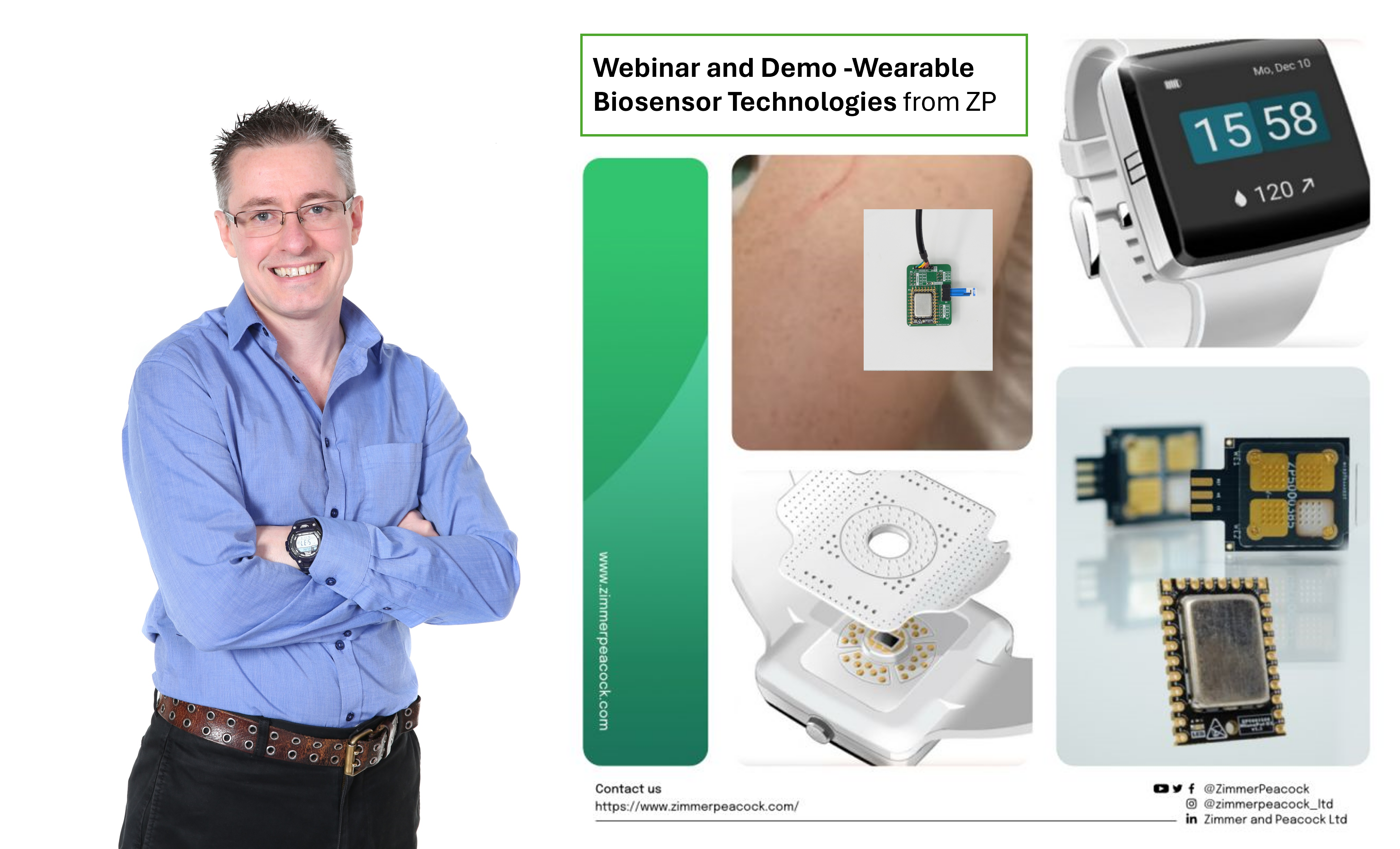 Wearable Biosensor Technologies from ZP - Webinar and Demo