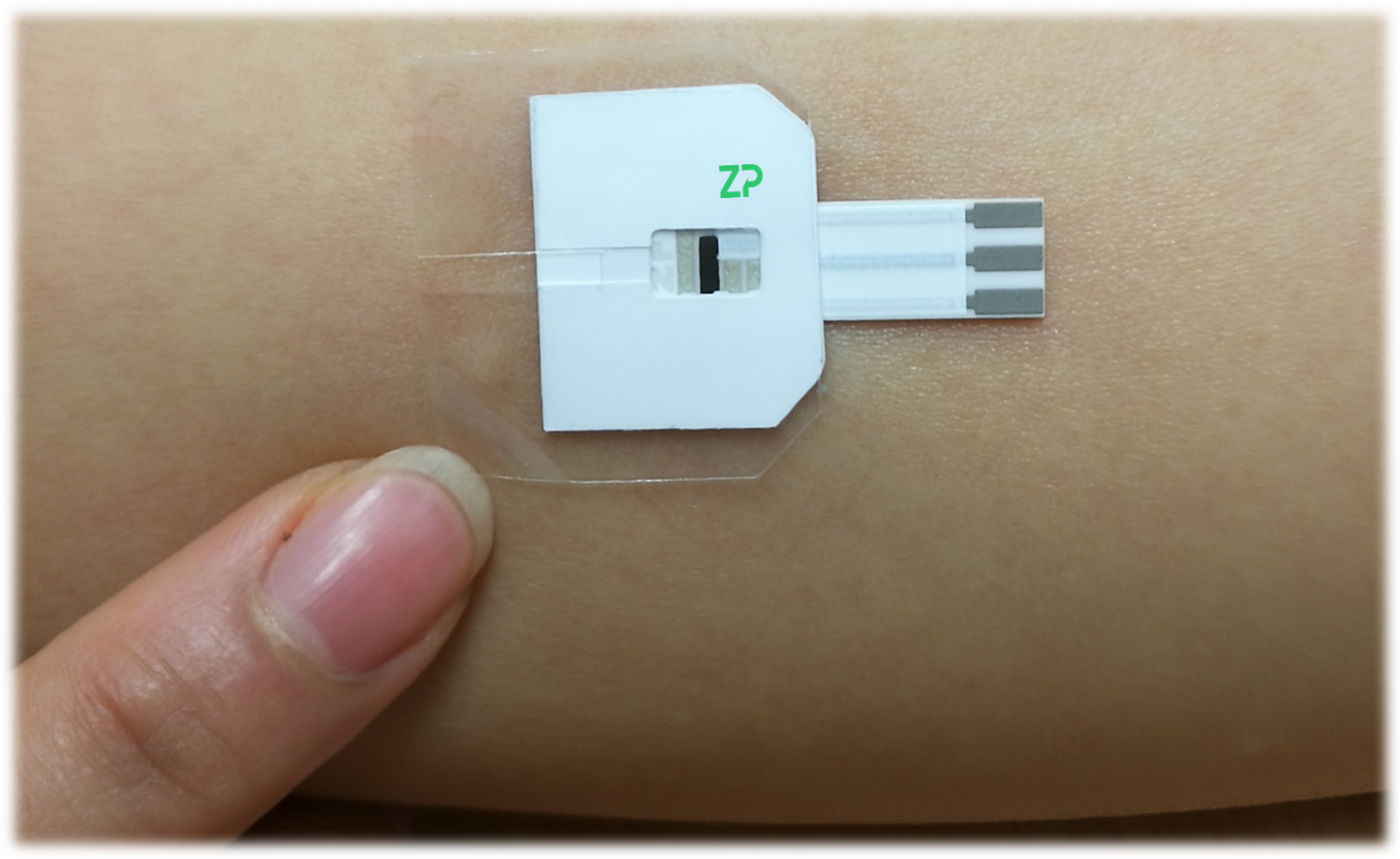 Sweat sensor patch for developers