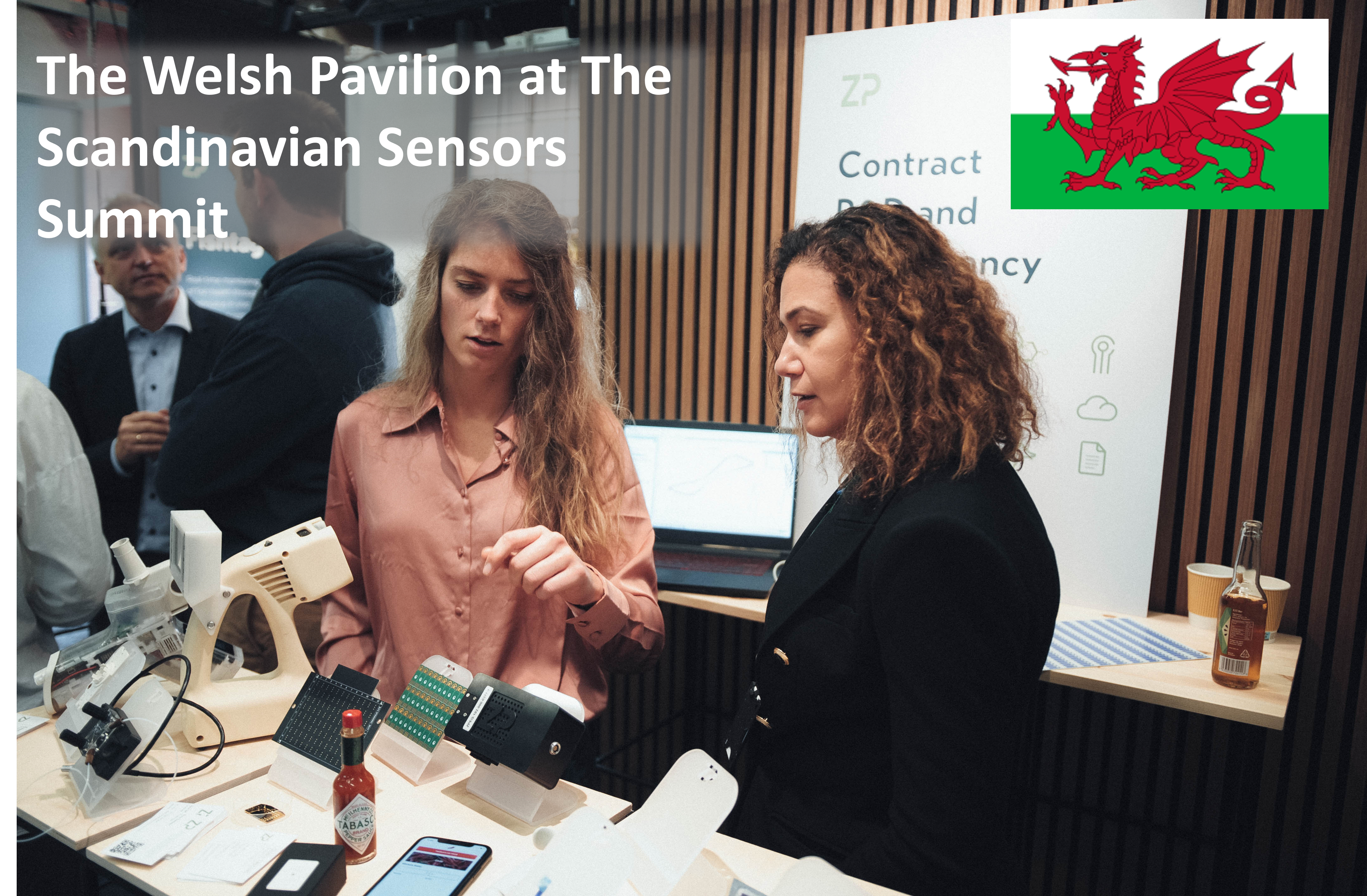 Welsh Pavilion at the Scandinavian Sensor Summit