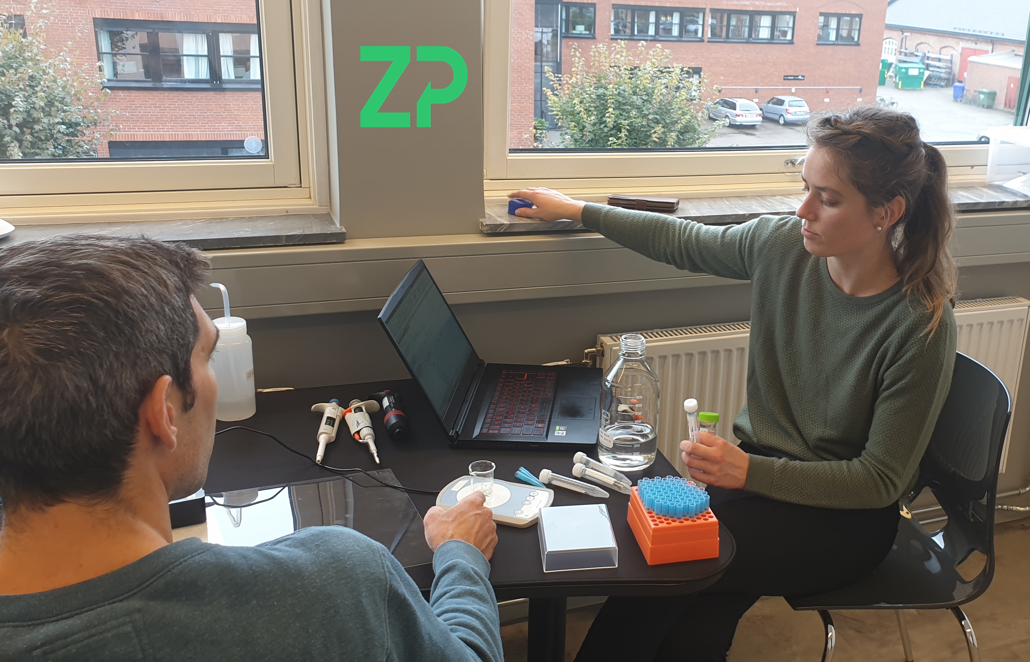 ZP Team Testing Biosensors